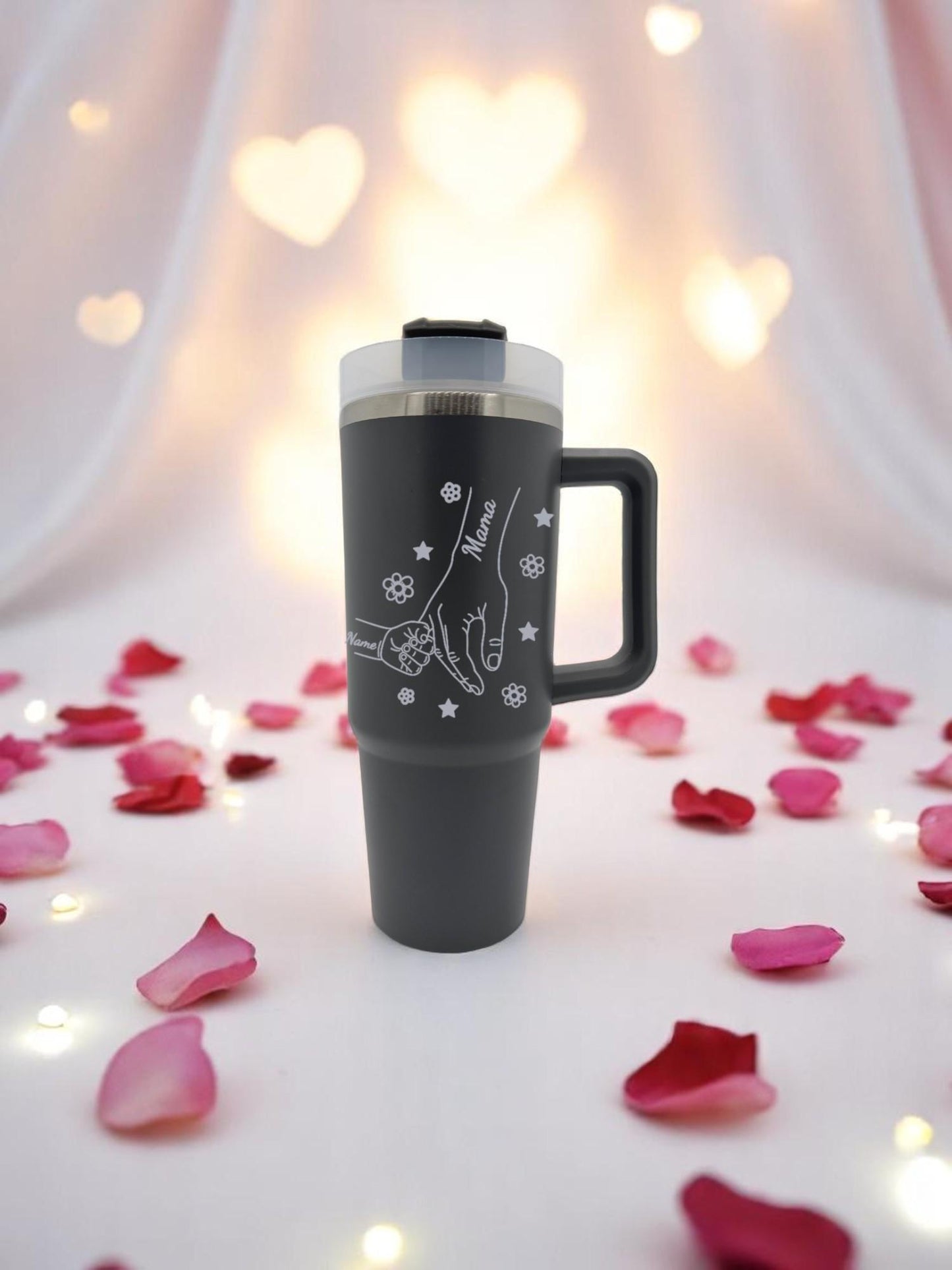 Personalisierter Thermobecher Edelstahl – Muttertagsgeschenk
