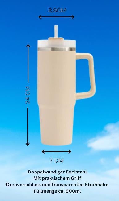 Personalisierter Thermobecher Edelstahl – Muttertagsgeschenk