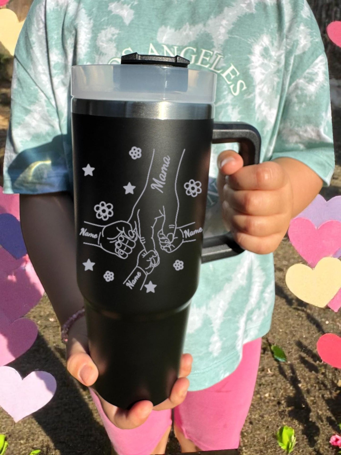Personalisierter Thermobecher Edelstahl – Muttertagsgeschenk