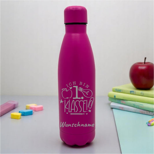 Personalisierte Edelstahl Trinkflasche