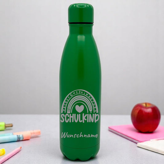 Personalisierte Edelstahl Trinkflasche
