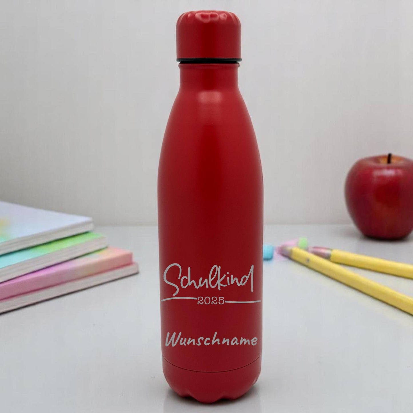 Personalisierte Edelstahl Trinkflasche