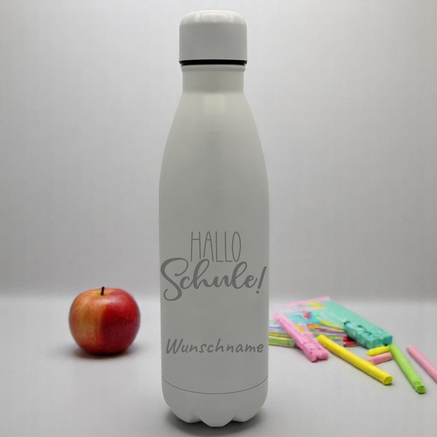 Personalisierte Edelstahl Trinkflasche