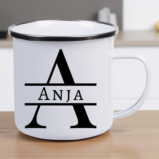 Emaille Tasse Ornament